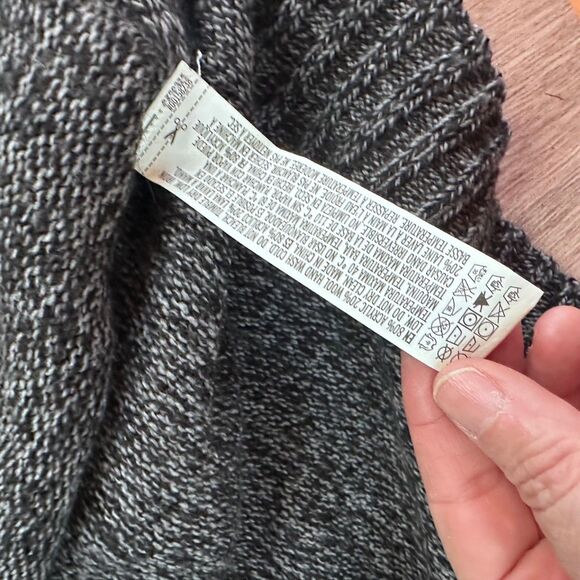 Forever 21 Men’s Size Large Fair Isle Knit Sweater Gray Multicolor Crew Neck - Picture 5 of 5